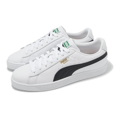 Puma Basket Classic XXI White Black Men Casual Lifestyle Shoes 374923-02