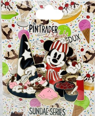 Disney 2024 DSSH PTD Redux Mickey Sundae Pin LE 400 DSF D23 Expo HTF NOC