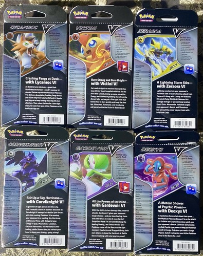 6 Pokémon TCG Battle V Decks NEW Factory Sealed Victini Gardevoir Deoxys ++ - Picture 2 of 2