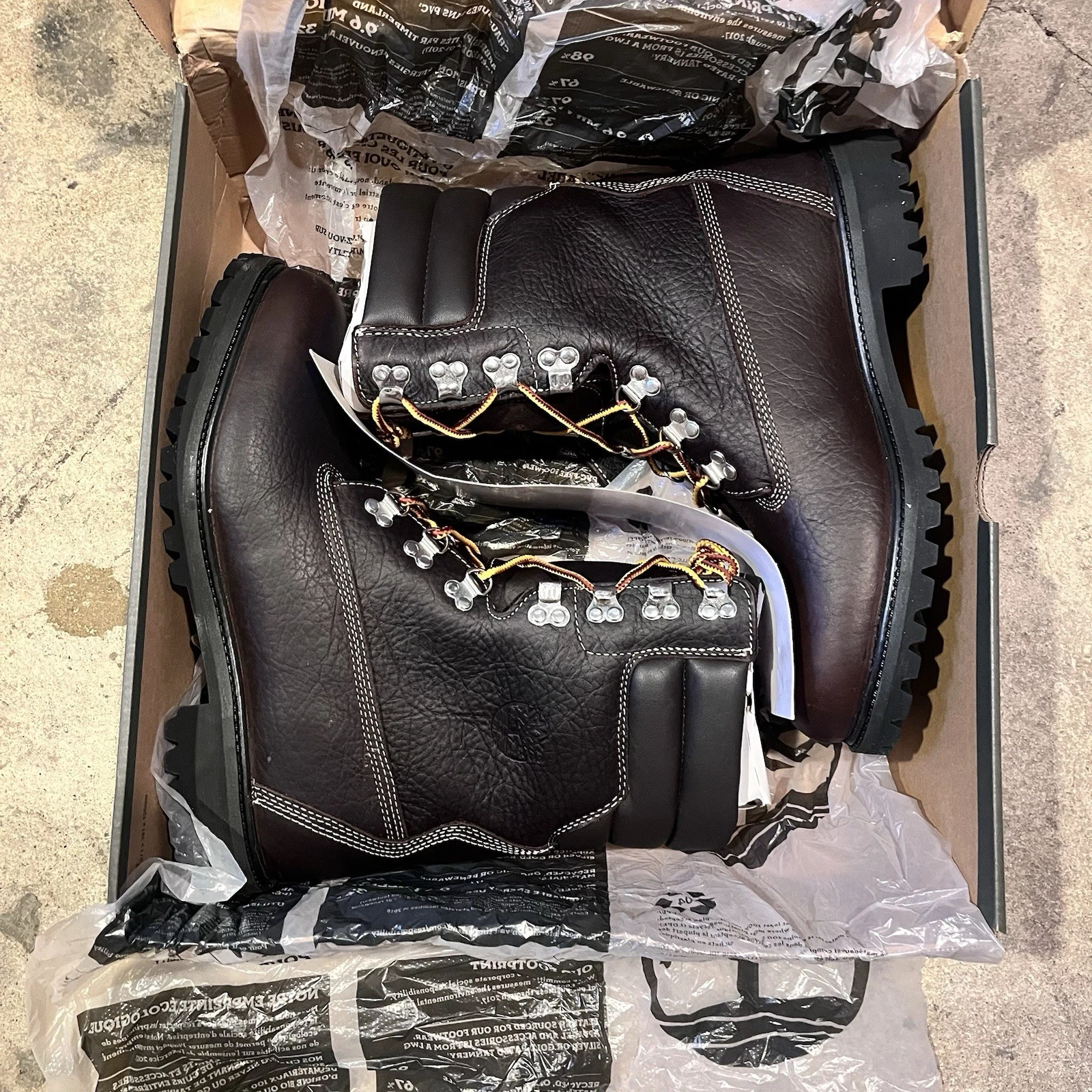Timberland Super Boot 40 Below Hazel Highway Waterproof Size 12 Juice