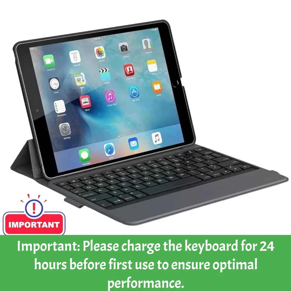 ZAGG iPad Air 2 (9.7-inch, 2nd Generation, 2014) Smart Folio Case Keyboard Cover - Image 3 of 4