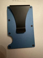 MEN RFID Blocking Slim Money Clip Wallet Credit Card ID Holder Thin Carbon Fiber