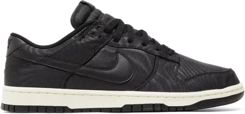 Nike Dunk Low Black Canvas