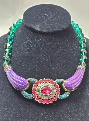 Designer Heidi Daus Necklace Magnetic Middle Popin-Popont