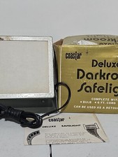 Vintage Coastar Deluxe Darkroom Safelight 5x7" Developing Camera Film
