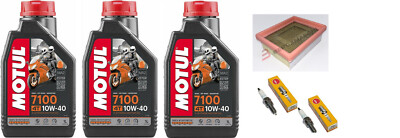 Sym MAXSYM 500 TL 2019 2020 Service Motul 7100 10W40 Luftfilter Und Kerzen NGK