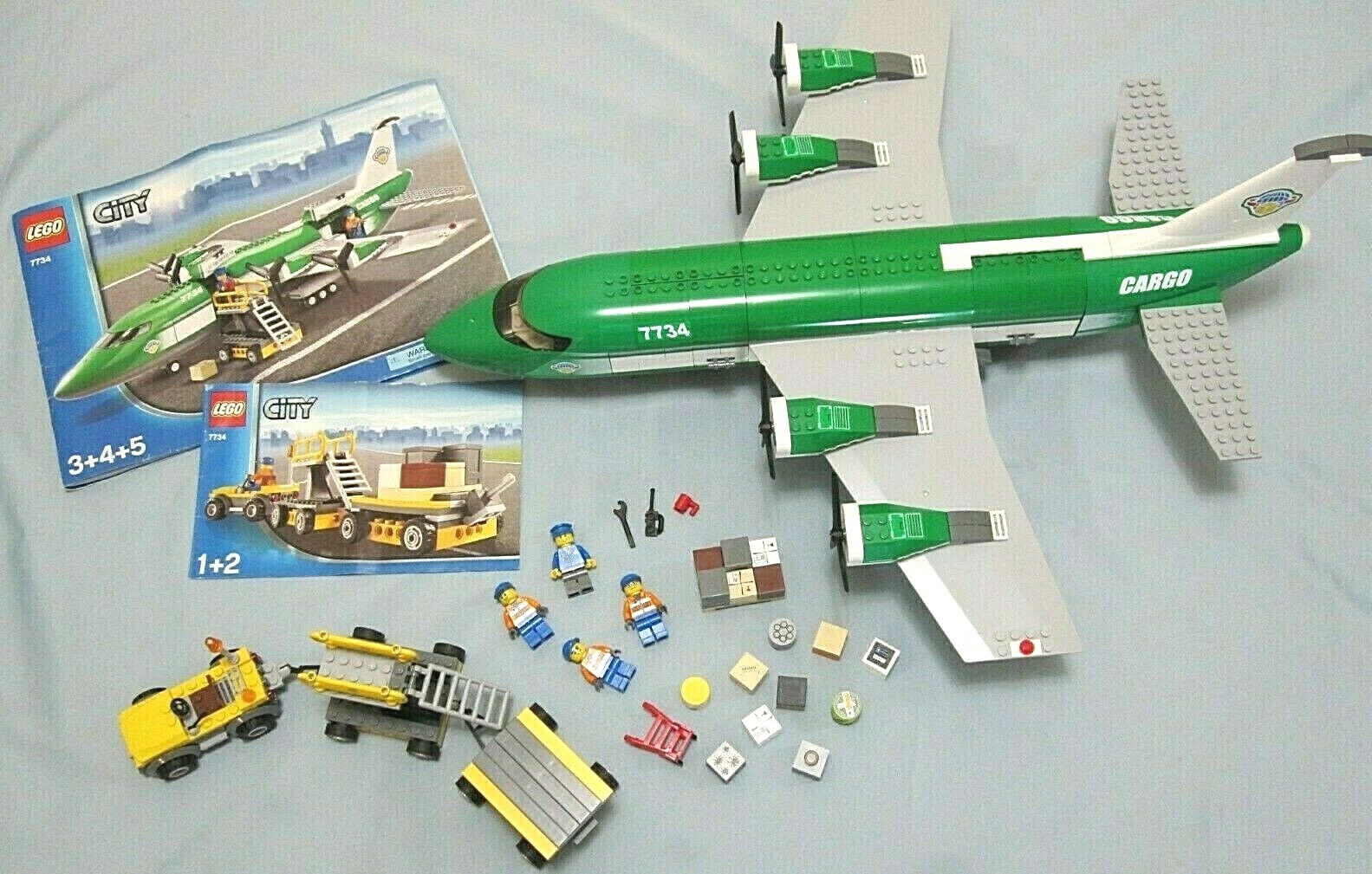 lego cargo plane 7734