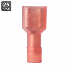 Ancor 211408 22-18 AWG Nylon Fully Insulated Female Disconnects - 25 Pack