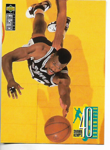 1995 96 Upper Deck Collectors Choice Shawn Kemp S Top 40 Defenders Card Ebay