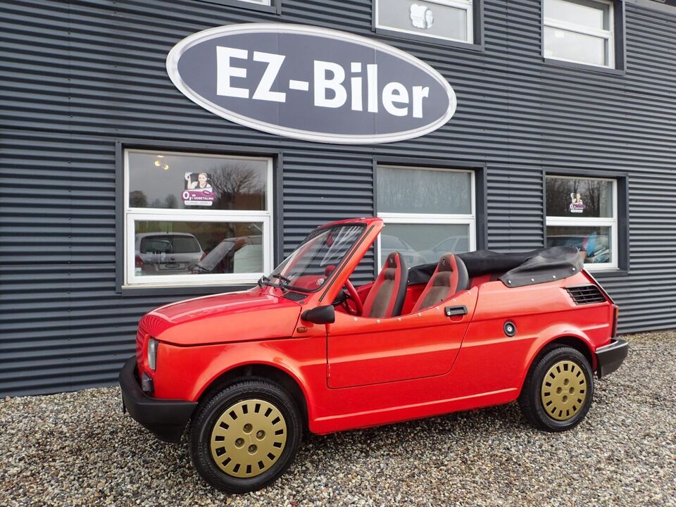 Fiat 126 0,6 Cabriolet Benzin dba.dk Køb og Salg af