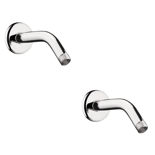 2 Pieces Rain Shower Arm Converter Head Extension Accessories Into The