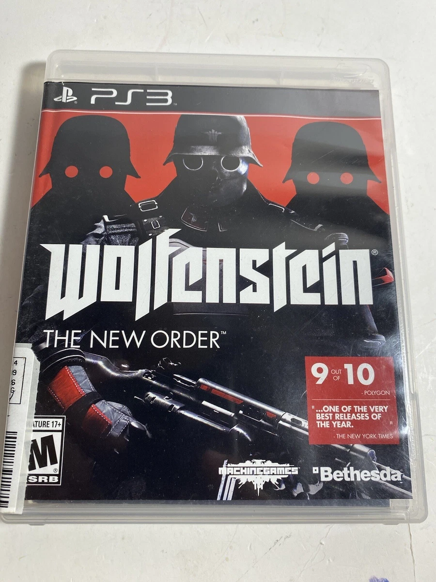 Wolfenstein: The New Order (PS3, Playstation 3) NEW 93155118812