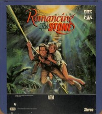Romancing the Stone 1984 Vintage CED Videodisc TESTED WORKING