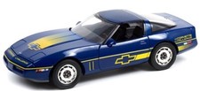 GREENLIGHT - 1988 car color blue and yellow - CHEVROLET CORVETTE C4 C...