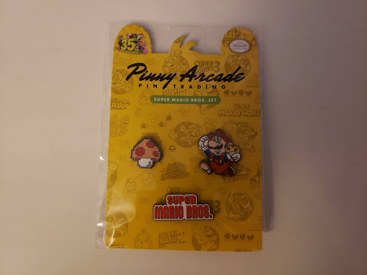 Penny Arcade 35th Mario Pins Nintendo Pinny Arcade Super Mario 64