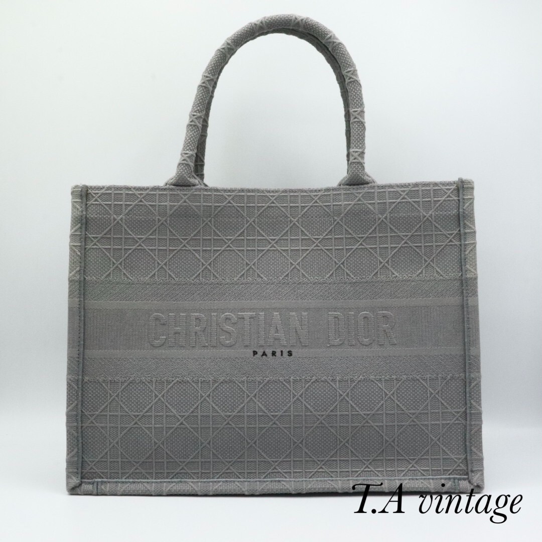 CHRISTIANDIOR Dior Book Tote バッグ Auth DIOR/ChristianDior Book Tote Medium Bag / Old Small
