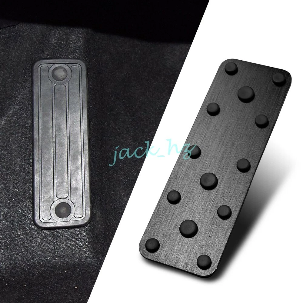 Black Footrest Dead Pedal Cover For Subaru Forester Impreza Ascent Legacy XV