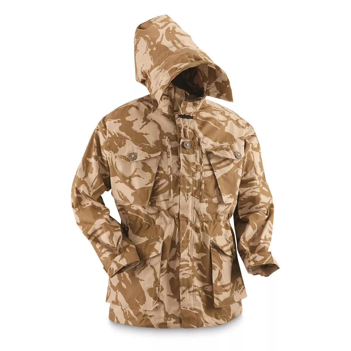 Original British army military combat Desert jacket parka smock