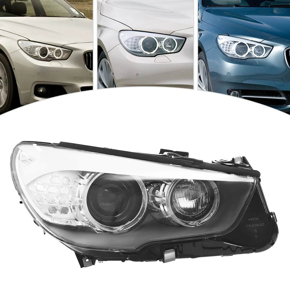 For 2010-2017 BMW 5-Series GT F07 550i 535i Adaptive Xenon Headlight Right Side - Image 3 of 4