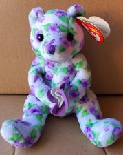 TY Beanie Baby - CORSAGE the Bear (7 inch) - (PreOwned) Stuffed Animal Toy