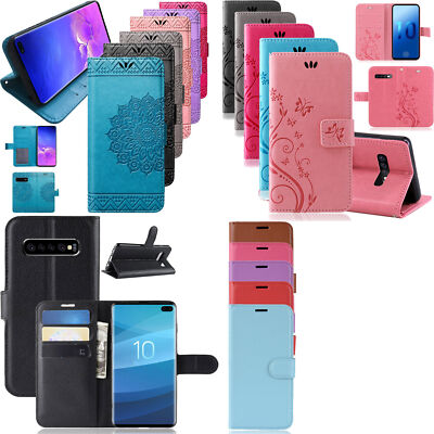 Hülle für Samsung Galaxy S10 Plus Handyhülle Klapphülle Wallet Case Flip Cover