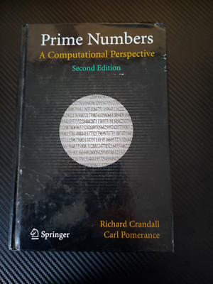 Prime Numbers : A Computational Perspective, Hardcover by Crandall, Richard; ...