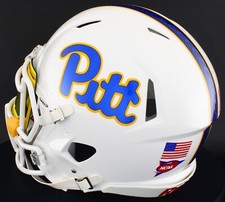 PITTSBURGH PITT PANTHERS NCAA Riddell Speed Full Size AUTHENTIC Football Helmet