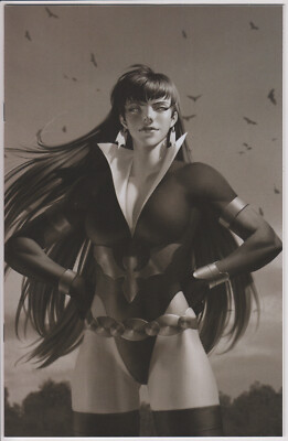 Vampirella The Dark Powers #3 Jung-Geun Yoon B&W Virgin 1:45 Variant