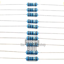 Resistors - 1/2 w (0.5 watt) - 10 ohm - 1% Tolerance - Metal Film - New
