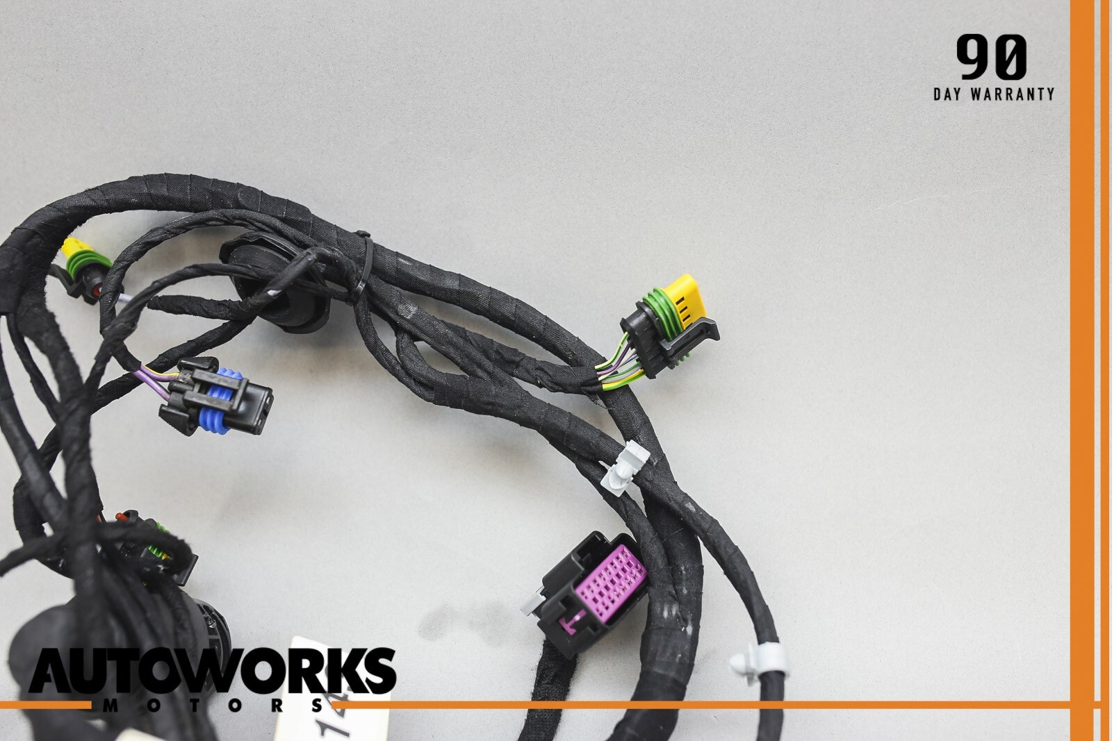 03-13 Maserati Quattroporte M139 Rear Left or Right Door Wire Harness 200536 OEM