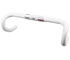 Manubrio curva alluminio Deda Elementi ZERO 100 WHITE LL 42 per bici bike bianco