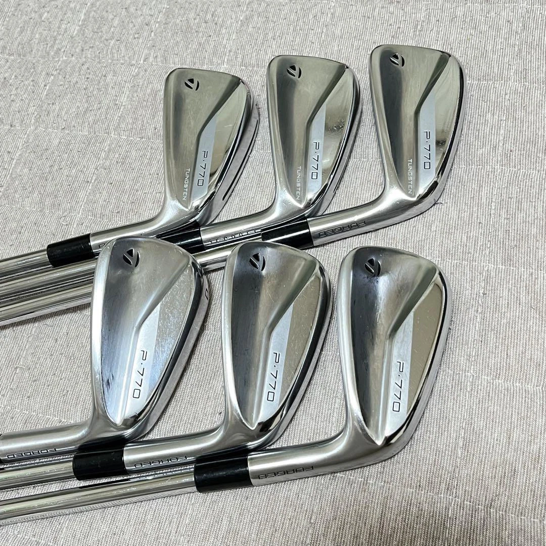 TaylorMade P770 Dynamic Gold Tour Issue EX Flex S200 Iron Set