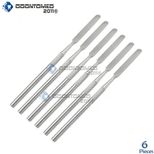 6 Pcs Cement Spatulas Dental Instruments