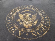 Harley Davidson 4XL Holoubek Shirt Double Sided Made In USA 100% Cotton Route 66