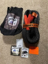 Bubba Rope 176720ORG Recovery Tow Rope 30 ft 52300 lb Capacity
