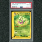 Gem Mint MEGANIUM 2002 Pokemon Expedition # 54 WOTC Rare Vintage e-Reader PSA 10