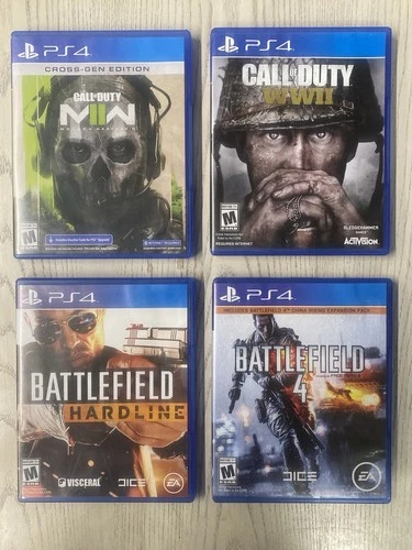 Lot of 13 PS4 Games + Bonus Ghost Recon Wildlands – COD, Battlefield, Sports