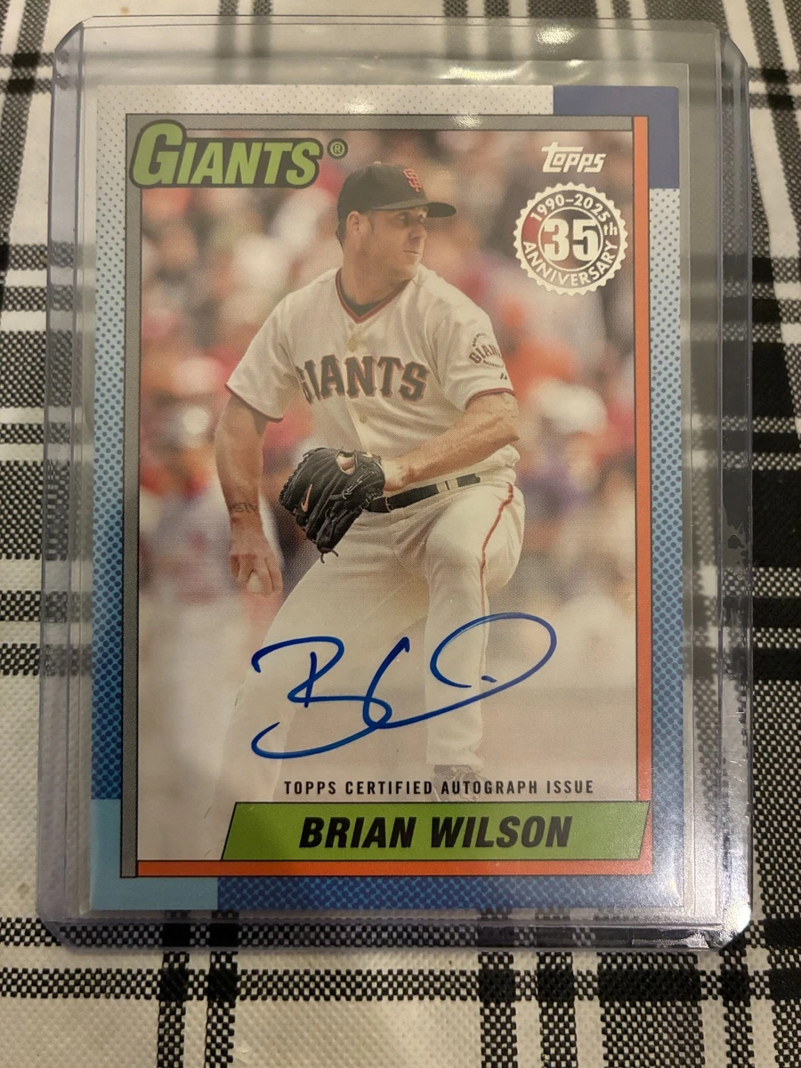 2025 Topps Series 1 - Brian Wilson #90A-BWI for sale | eBay