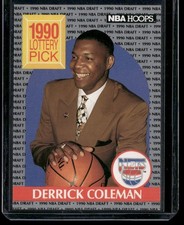 1990-91 Hoops #390 Derrick Coleman