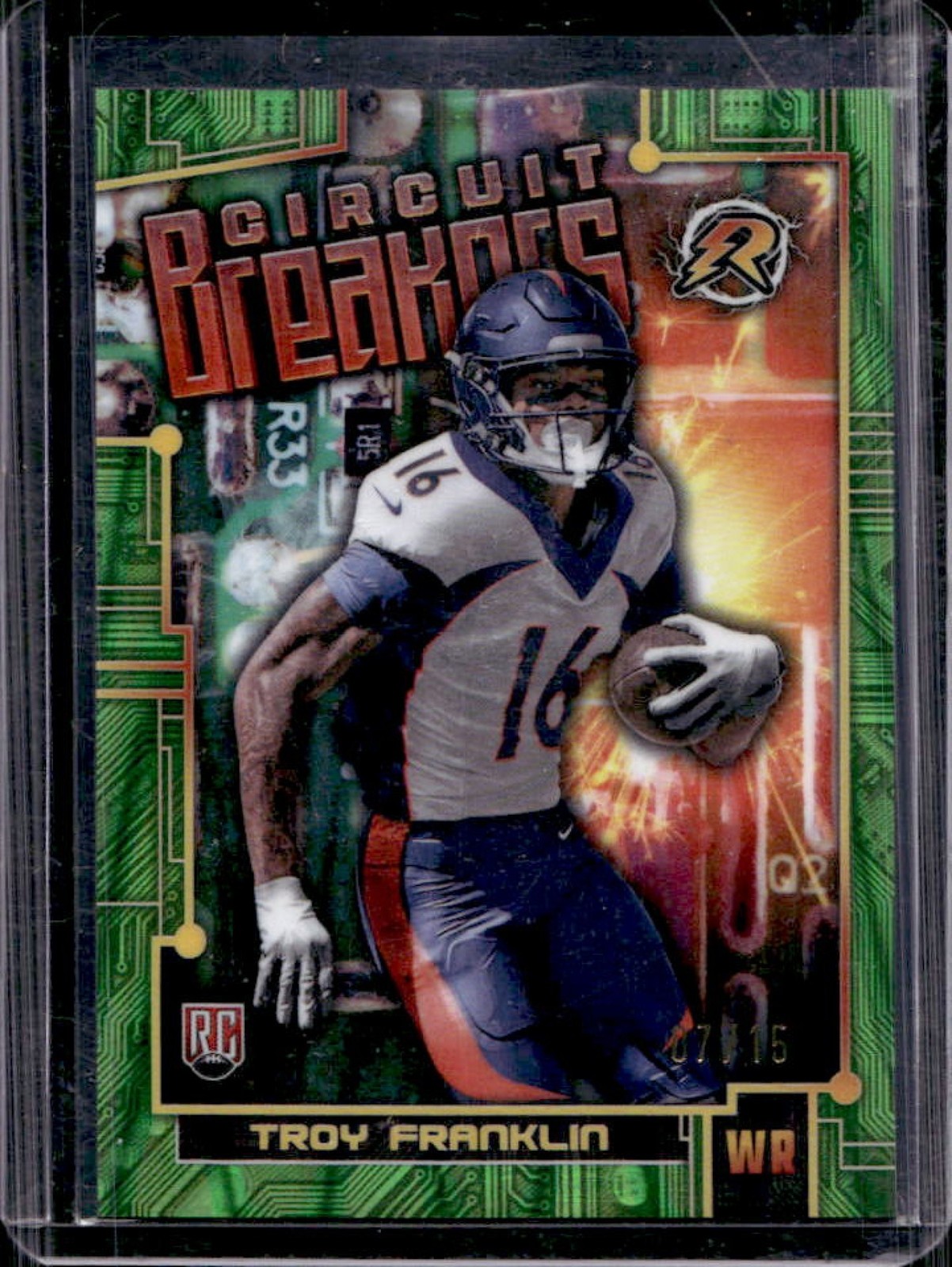 Troy Franklin Topps Resurgence Circuit Breakers #CB19 Base
