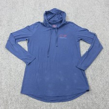 Vineyard Vines Hoodie Mens Small Blue Edgartown Lightweight Graphic Long Sleeve