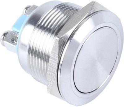 22mm Momentary Metal Waterproof Push Button Switch 7/8 Hole Screw Terminals 12V