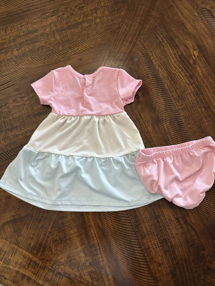 Vestido Calle Sésamo 6 Meses Niñas Elmo Cookie Monster Foto 3 de 4