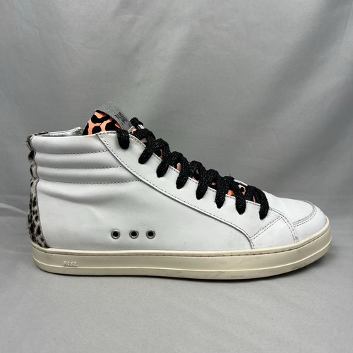 P448 You Can Surf Later Leopard Sneakers Women’s Size 39 | eBay