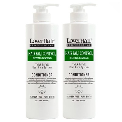 2-PACK LoverHair Professional Hair Fall Control Conditioner 2x20.03 fl oz