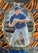 2023 Panini Select Blade Tidwell Tiger Flash Prizm #21 (RC)