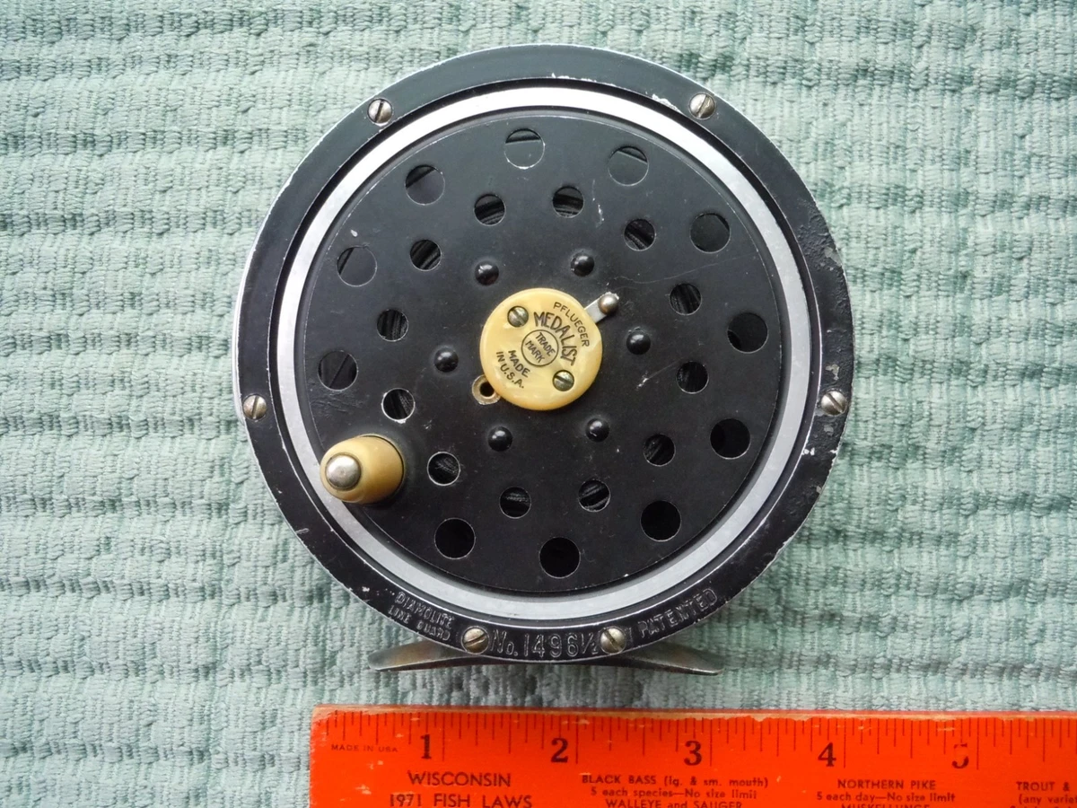 Vintage Pflueger Medalist Fly Reel for sale | eBay