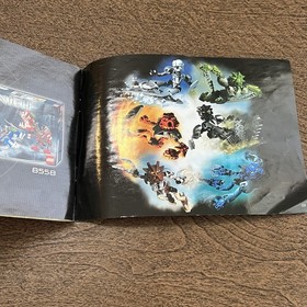 LEGO Bionicle (8556) ~ INSTRUCTIONS MANUAL Only Book ~ Boxor ~ Vehicle Form