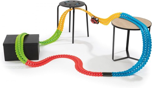 Smoby – FleXtreme Autorennbahn Starter Set – 184 Schienen + Rennauto, Rennbahn f - Bild 5 von 10