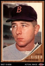 1962 Topps #301 Galen Cisco Red Sox 7.5 - NM+